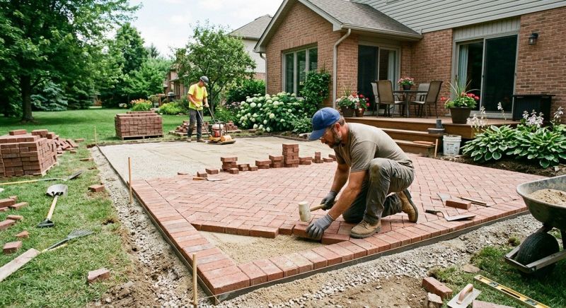 Brick Flooring Installation in Boston, MA